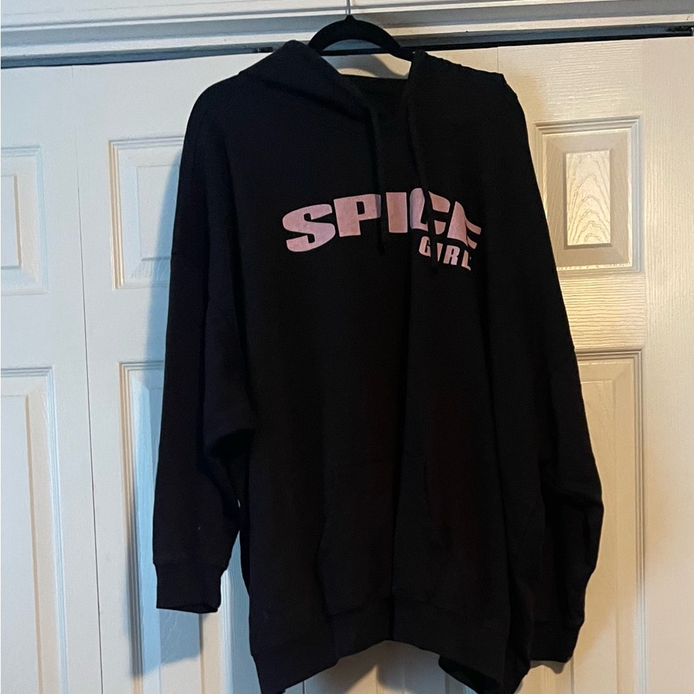 Torrid Black Hoodie with Pink Graphic